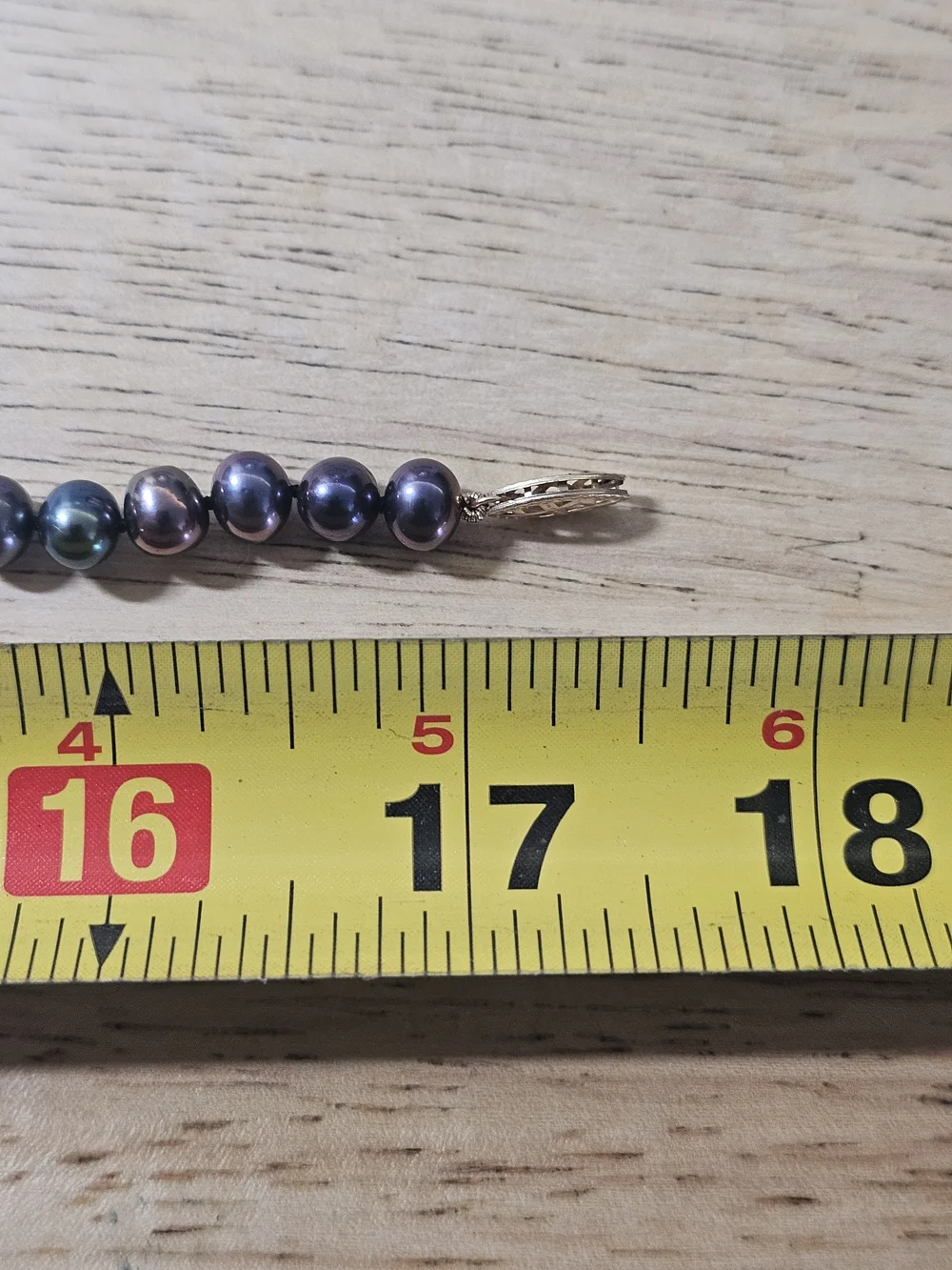 10k Gold Pearl Necklace